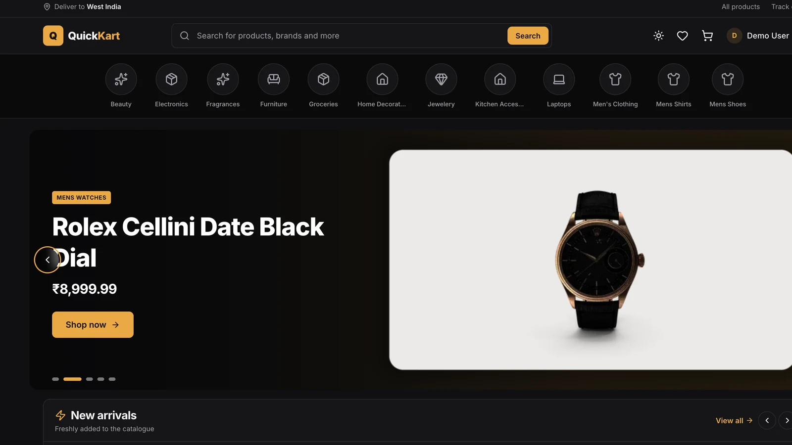 QuickKart AI: Region-aware intelligent commerce platform